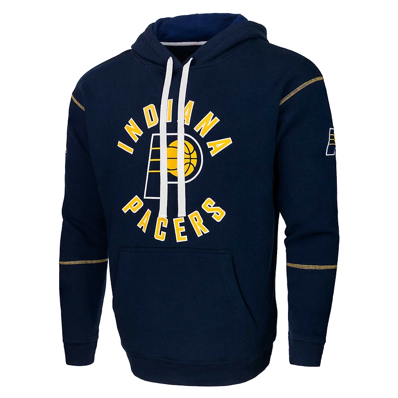 Unisex Navy Stadium Essentials Indiana Pacers Monument Pullover Hoodie