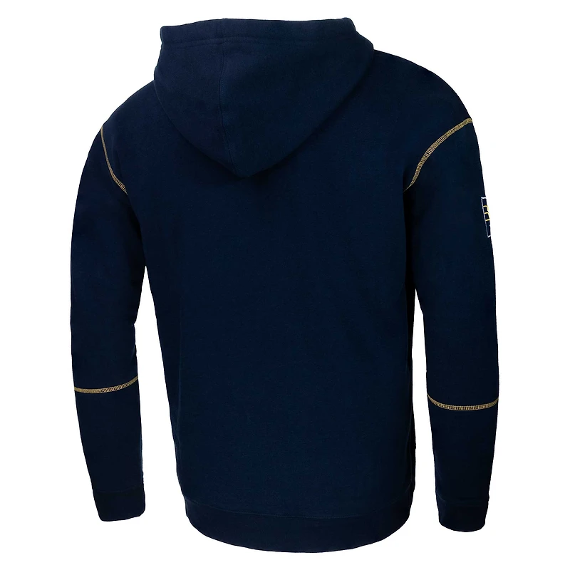 Unisex Navy Stadium Essentials Indiana Pacers Monument Pullover Hoodie