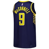 Maillot Swingman unisexe Nike T.J. McConnell bleu marine Indiana Pacers - Édition Icon