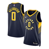 Maillot Nike Tyrese Haliburton Indiana Pacers Swingman unisexe - Édition Icon
