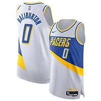 Unisex Nike Tyrese Haliburton White Indiana Pacers 2025/26 Authentic Jersey - City Edition