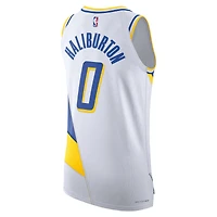 Unisex Nike Tyrese Haliburton White Indiana Pacers 2025/26 Authentic Jersey - City Edition