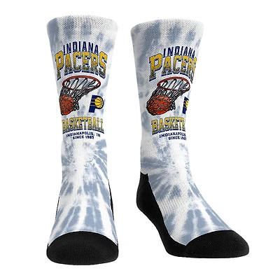 Chaussettes unisexes Rock Em Indiana Pacers Vintage Hoop Crew