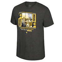 Unisex Stadium Essentials Charcoal Indiana Pacers Skyline Boxout T-Shirt
