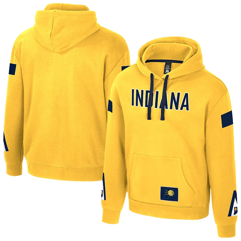 Unisex Stadium Essentials Gold Indiana Pacers City Star Hoodie