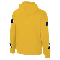 Sweat à capuche unisexe Stadium Essentials Gold Indiana Pacers NBA Legends City Star en polaire