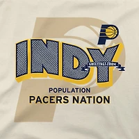Unisex Stadium Essentials Natural Indiana Pacers Greetings From T-Shirt