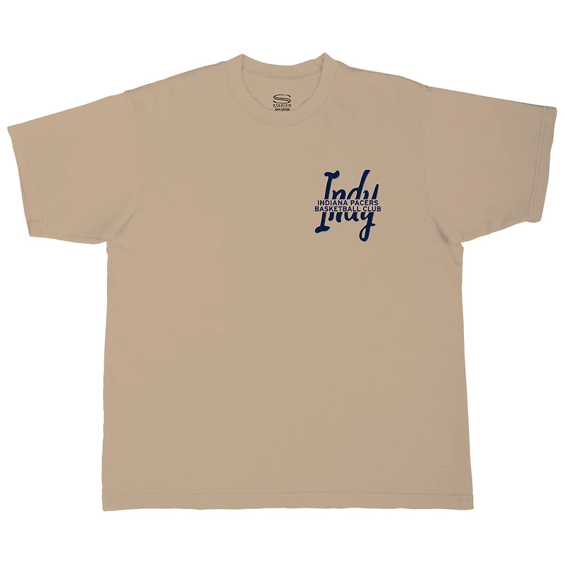 Unisex Stadium Essentials  Tan Indiana Pacers Urban T-Shirt