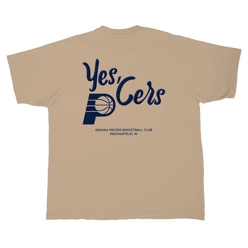 Unisex Stadium Essentials  Tan Indiana Pacers Urban T-Shirt