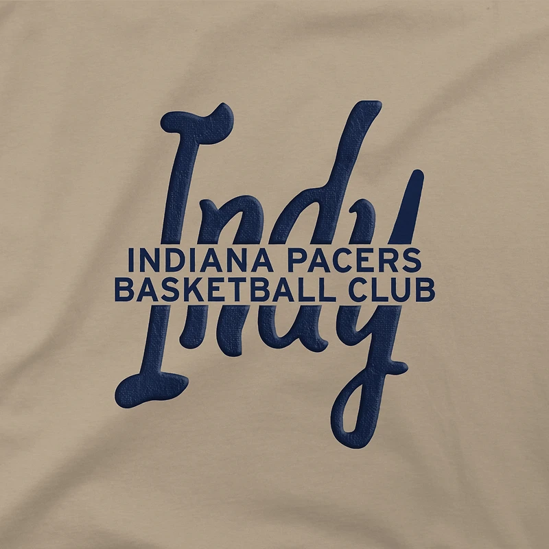 Unisex Stadium Essentials  Tan Indiana Pacers Urban T-Shirt