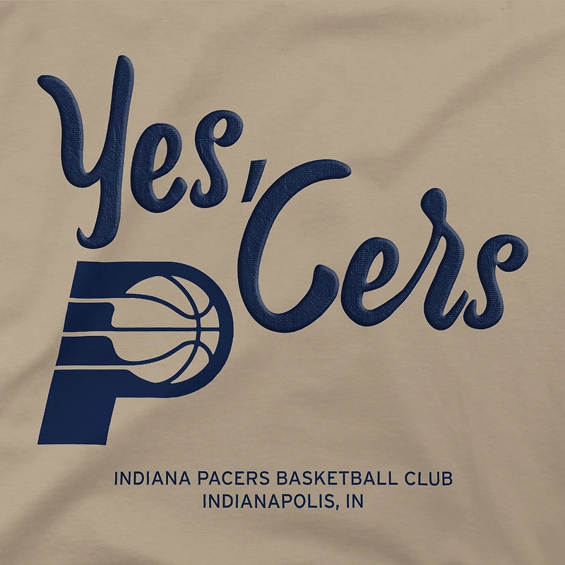 Unisex Stadium Essentials  Tan Indiana Pacers Urban T-Shirt