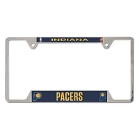 Cadre de plaque d'immatriculation en métal chromé WinCraft Indiana Pacers