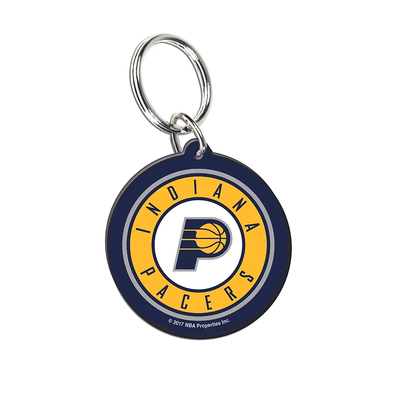 Porte-clés WinCraft Indiana Pacers en acrylique de qualité supérieure