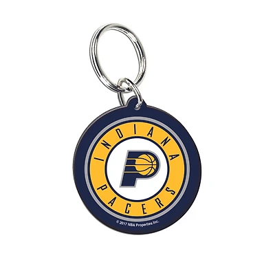 Porte-clés WinCraft Indiana Pacers en acrylique de qualité supérieure