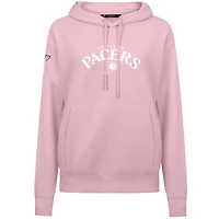 Women's Levelwear  Light Pink Indiana Pacers Mother's Day Adorn Arched Pullover Hoodie