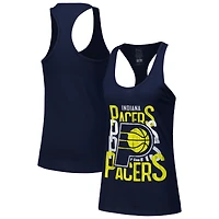 Women's Stadium Essentials Navy Indiana Pacers Dedication Tank Top