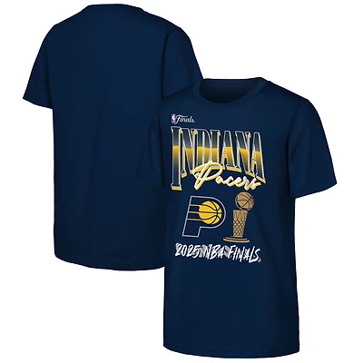 T-shirt bleu marine pour jeunes Indiana Pacers, Finale NBA 2025