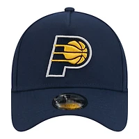 Youth New Era  Blue Indiana Pacers 9FORTY A-Frame Adjustable Hat