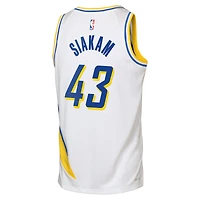 Youth Nike Pascal Siakam White Indiana Pacers 2025/26 City Edition Swingman Jersey
