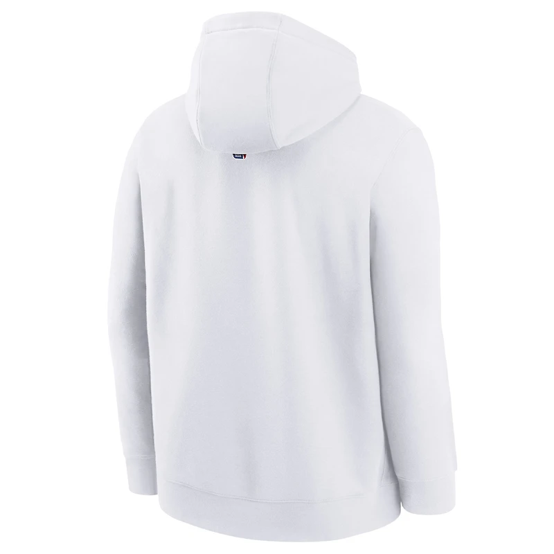 Youth Nike  White Indiana Pacers 2024/25 City Edition Club Fleece Pullover Hoodie