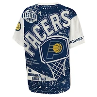 T-shirt imprimé intégral pour jeunes Outerstuff Cream Indiana Pacers, meilleur joueur