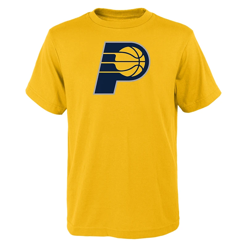 T-shirt bleu marine avec logo principal des Indiana Pacers pour jeunes
