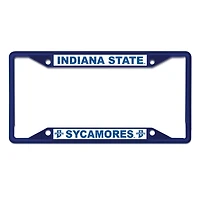 WinCraft Indiana State Sycamores Cadre de plaque d'immatriculation couleur chrome
