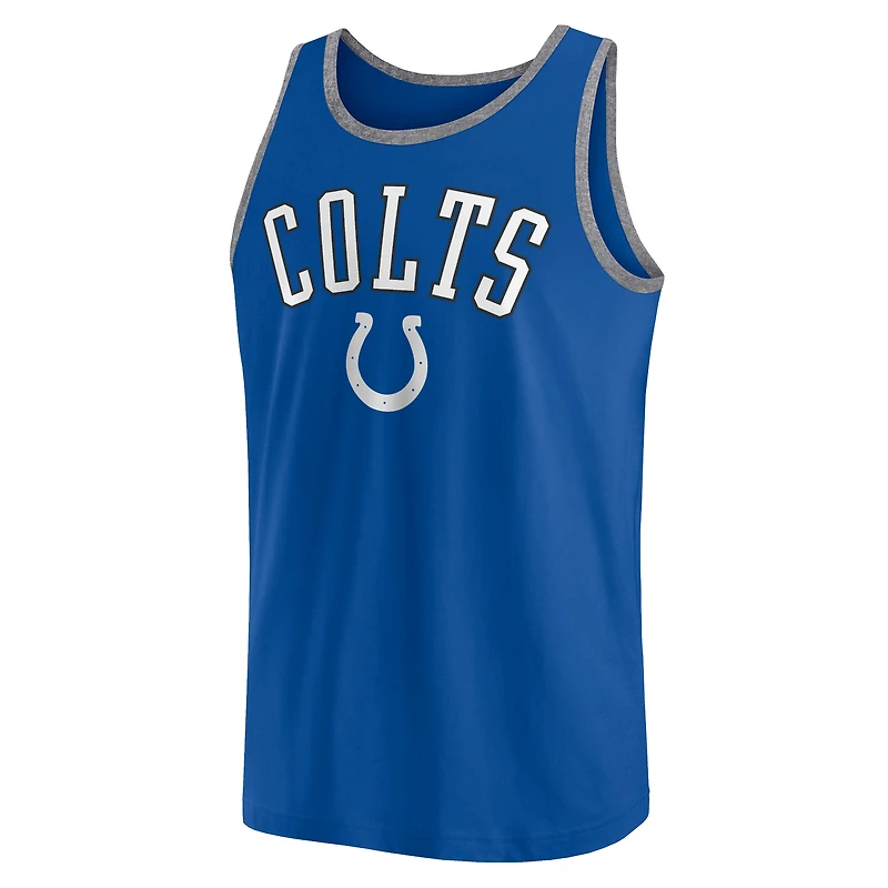 Débardeur Bet Fanatics Royal Indianapolis Colts pour hommes