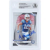 Adonai Mitchell Indianapolis Colts Autographed 2024 Panini Prizm #303 Beckett Fanatics Witnessed Authenticated Rookie Card