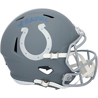 Casque réplique Riddell Slate Speed ​​autographié par Adonai Mitchell des Indianapolis Colts
