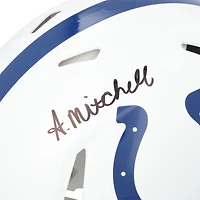 Adonai Mitchell Indianapolis Colts Autographed Riddell Speed Authentic Helmet with "For the Shoe" Inscription 