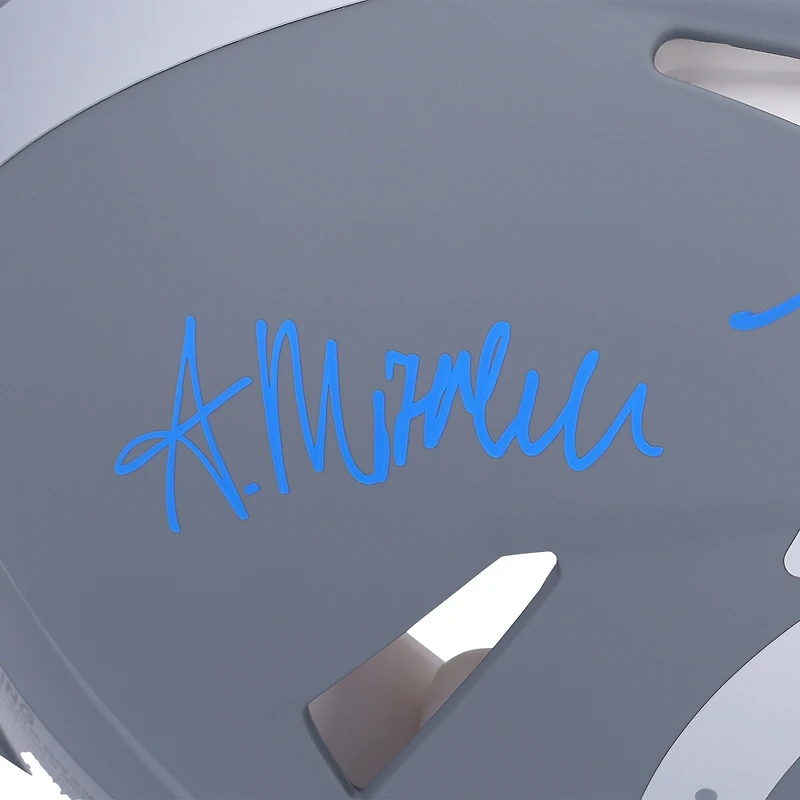 Anthony Richardson, Adonai Mitchell & Jonathan Taylor Indianapolis Colts Autographed Riddell Slate Speed Authentic Helmet - Limited Edition of 10