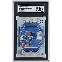 Anthony Richardson Indianapolis Colts 2023 Panini Mosaic Silver Prizm #ND-5 SGC authentifié 9.5 Rookie Card