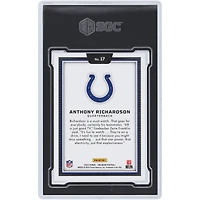 Anthony Richardson Indianapolis Colts 2023 Panini Obsidian Black Color Blast #17 SGC Authentifié 9 Carte Rookie
