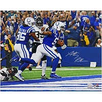 Photo du premier touchdown d'Anthony Richardson, joueur des Indianapolis Colts, autographiée (40,6 x 50,8 cm).