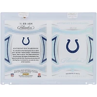 Anthony Richardson Indianapolis Colts autographié 2023 Panini Flawless Nike Swoosh Booklet Relic #RB-ARN #5/10 Rookie Card