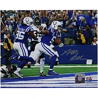 Photographie autographiée de 20 x 25 cm d'Anthony Richardson, premier touchdown des Indianapolis Colts