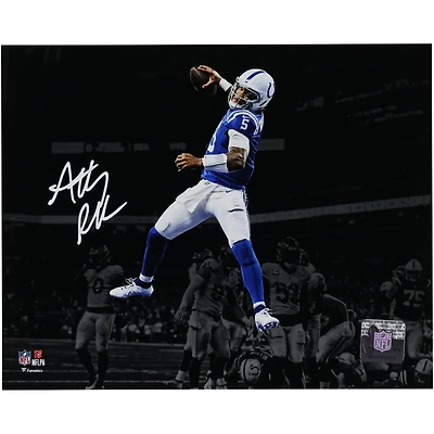 Anthony Richardson Indianapolis Colts Autographed 8" x 10" Spike Celebration Spotlight Photograph