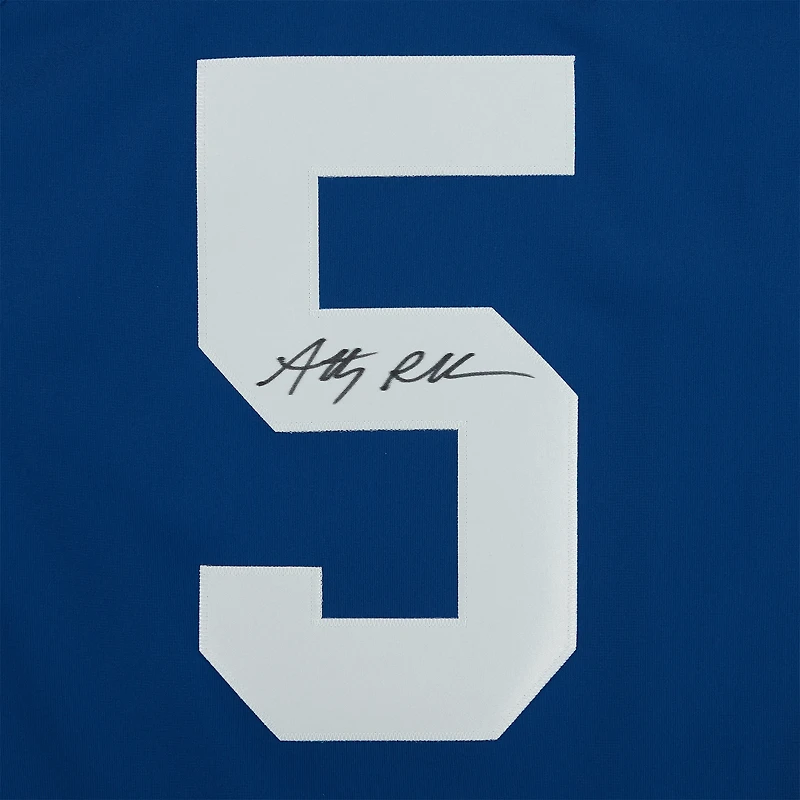 Maillot Nike alternatif bleu autographié par Anthony Richardson des Indianapolis Colts