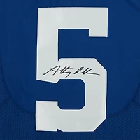 Maillot Nike Elite bleu autographié par Anthony Richardson des Indianapolis Colts