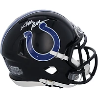 Casque mini-speed alternatif autographié par Anthony Richardson Indianapolis Colts Riddell Indiana Nights 2023