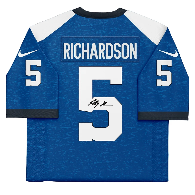Anthony Richardson Indianapolis Colts Autographed Royal Alternate Knight Limited Jersey 