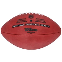 Ballon de football Wilson Duke en couleur, autographié par Daniel Jones et Tyler Warren des Indianapolis Colts