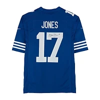 Daniel Jones Indianapolis Colts Autographed Royal Nike Alternate Limited Jersey