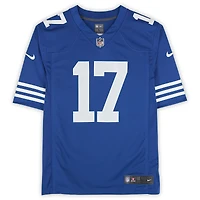 Daniel Jones Indianapolis Colts Autographed Royal Throwback Nike Limited Jersey