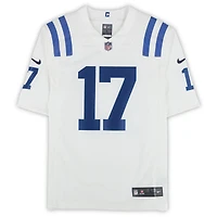 Daniel Jones Indianapolis Colts Autographed White Nike Limited Jersey