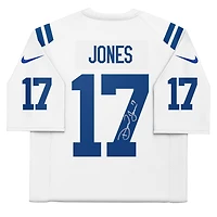 Maillot blanc Nike Limited autographié par Daniel Jones des Indianapolis Colts