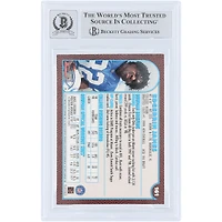 Edgerrin James Indianapolis Colts Autographed 1999 Bowman #161 Beckett Fanatics Witnessed Authenticated 10 Rookie Card