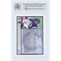 Edgerrin James Indianapolis Colts Autographed 1999 Topps #339 Beckett Fanatics Witnessed Authenticated 10 Rookie Card