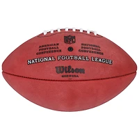 Ballon de football Wilson Duke en couleur autographié par Edgerrin James des Indianapolis Colts avec l'inscription « HOF 20 »
